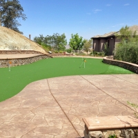 Fake Grass Mount Laguna, California Office Putting Green, Backyard Garden Ideas