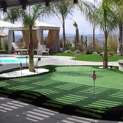 Artificial Turf Cost Cudahy, California Outdoor Putting Green, Backyard Design