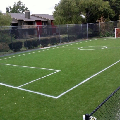 Fake Turf South San Jose Hills, California Football Field, Commercial Landscape