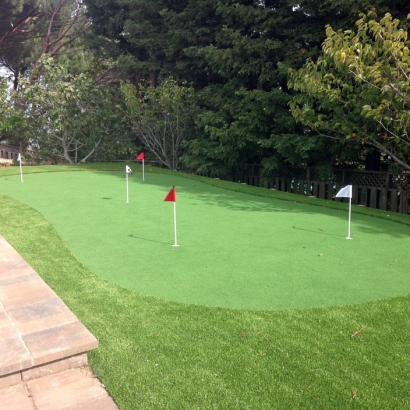 Faux Grass Indian Wells, California Putting Green Flags, Backyard Landscaping