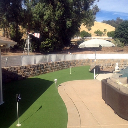 Synthetic Grass Cost Garey, California Indoor Putting Green, Backyard Design