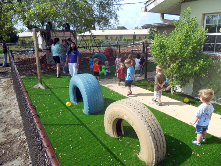 Fake Turf Colton, California Indoor Playground, Commercial Landscape