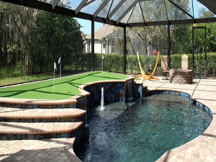 Faux Grass Lynwood, California Putting Green Carpet, Small Backyard Ideas