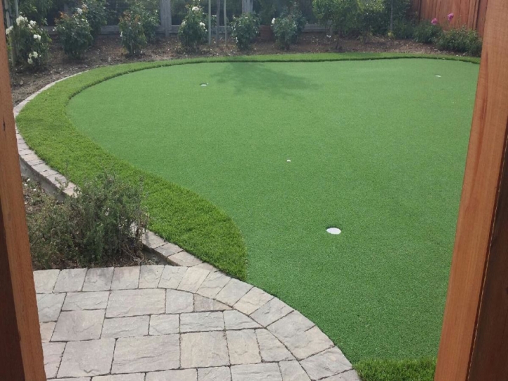 Grass Carpet Santa Ynez, California Office Putting Green, Backyard Garden Ideas