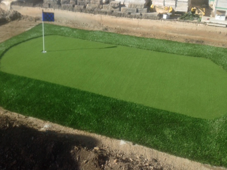 Grass Turf Coachella, California Home Putting Green, Backyard Ideas