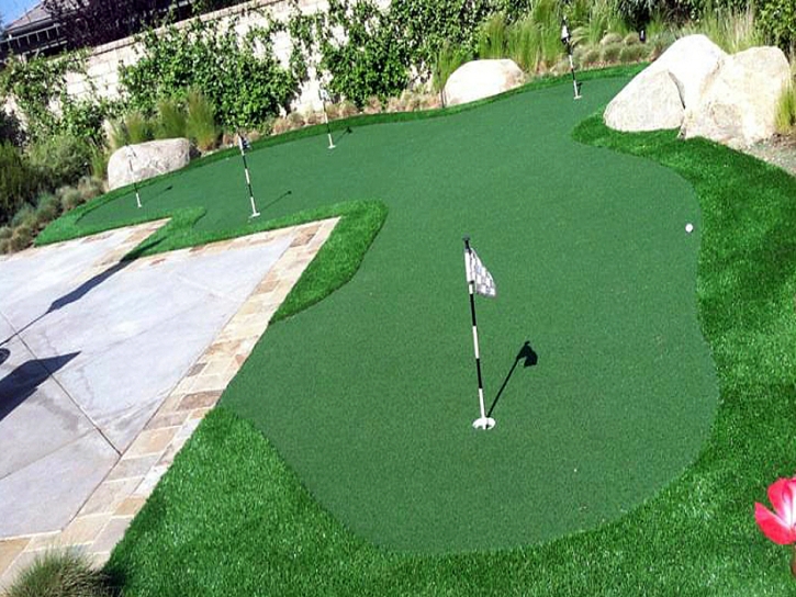 How To Install Artificial Grass Paramount, California Outdoor Putting Green, Backyards